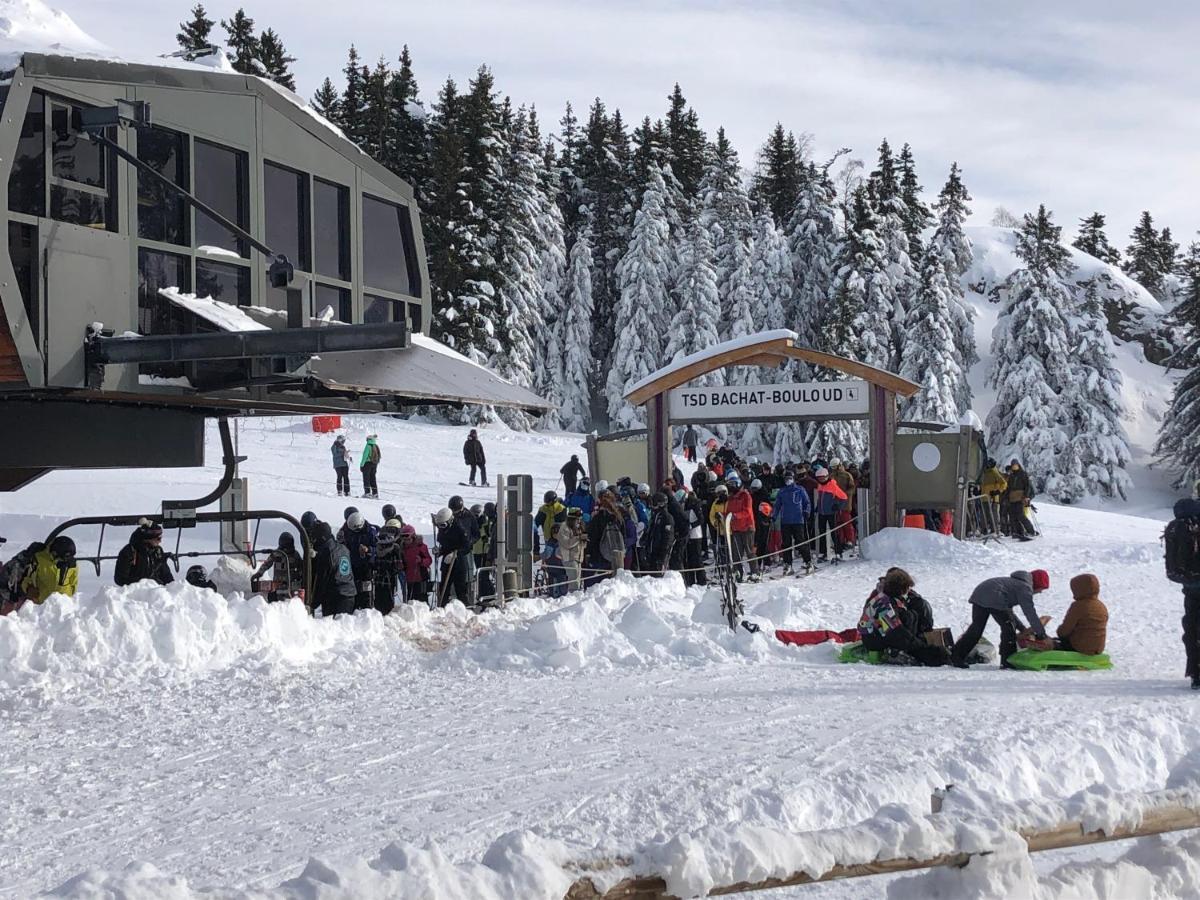 Charmant Studio Cabine Cocoon A 100 M Des Pistes Chamrousse Bagian luar foto