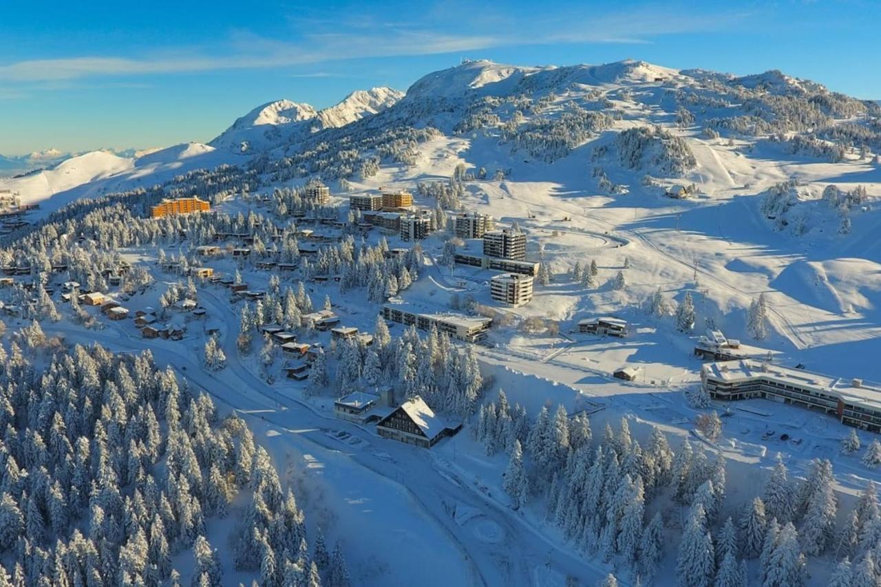 Charmant Studio Cabine Cocoon A 100 M Des Pistes Chamrousse Bagian luar foto