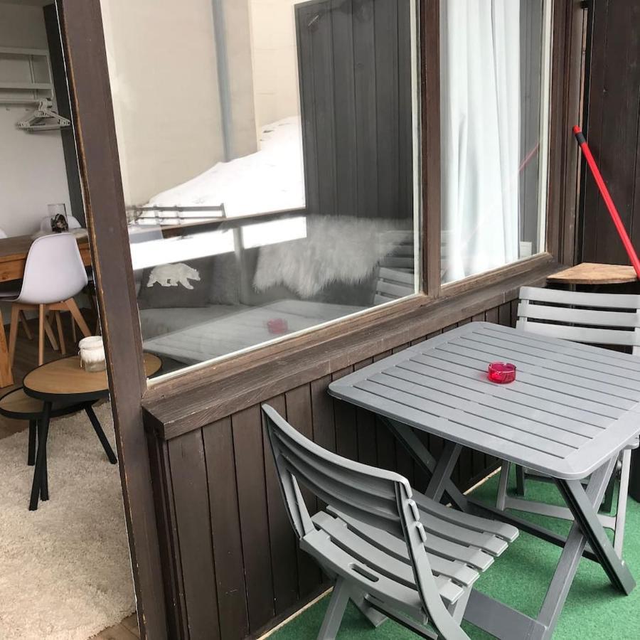 Charmant Studio Cabine Cocoon A 100 M Des Pistes Chamrousse Bagian luar foto