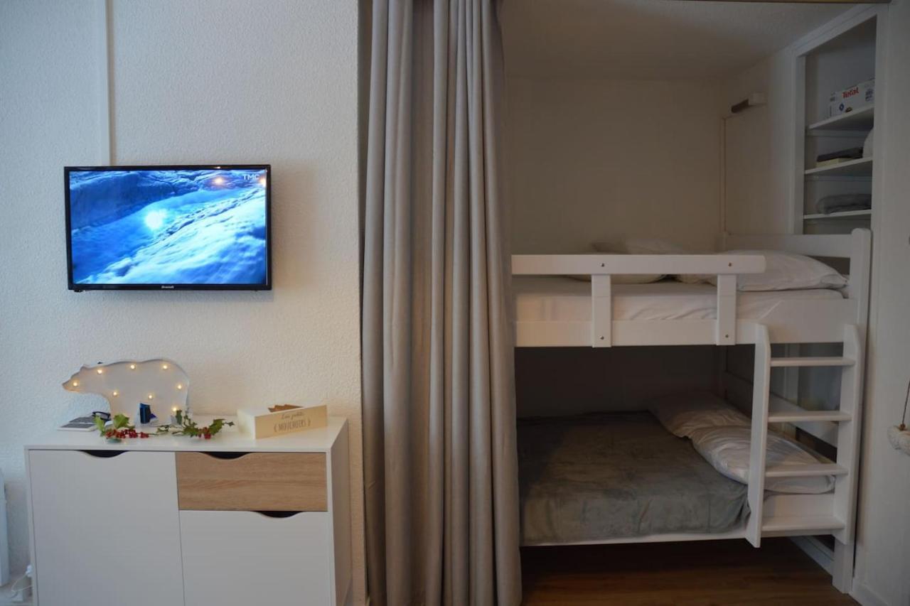 Charmant Studio Cabine Cocoon A 100 M Des Pistes Chamrousse Bagian luar foto